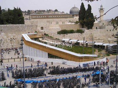 بدء العمل بتحويل طريق باب المغاربة الى جسر عسكري ضخم